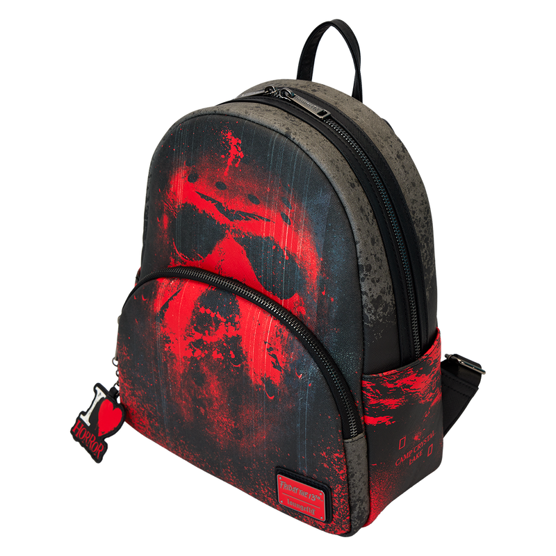 I Heart Horror Friday The 13th Mini Backpack, , hi-res view 5