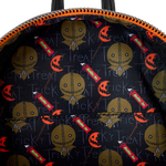 Trick 'R Treat Flaming Pumpkin Head Sam Light Up Glow Mini Backpack, , hi-res view 9