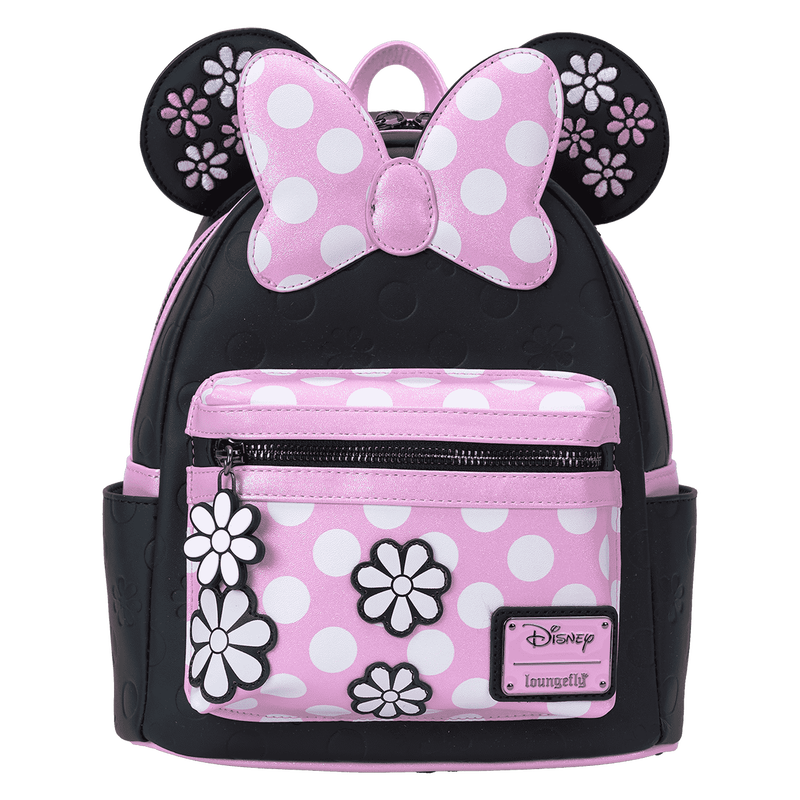 Minnie Mouse Floral Rock The Dots Mini Backpack, , hi-res view 1