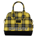 Harry Potter Hufflepuff Patch Varsity Plaid Crossbody Bag, , hi-res view 6