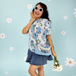 Stitch Springtime Daisy Cosplay Crossbody Bag, , hi-res view 3
