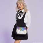 Funko Pop! By Loungefly BTS Iridescent Quilted Crossbody Bag LFlifestyle1 view 2
