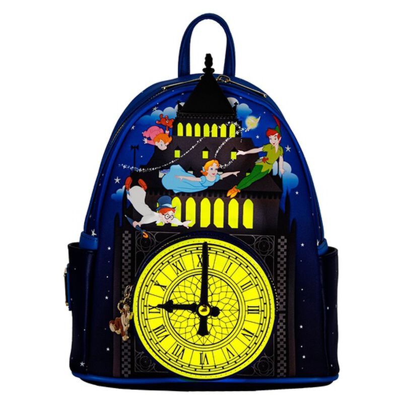 Peter Pan Clock Glow in the Dark Mini Backpack, , hi-res view 3