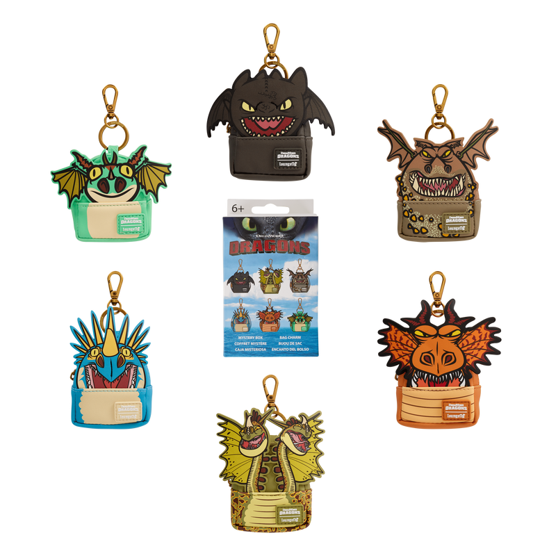 How To Train Your Dragon Mystery Mini Backpack Keychain Charm, , hi-res view 1