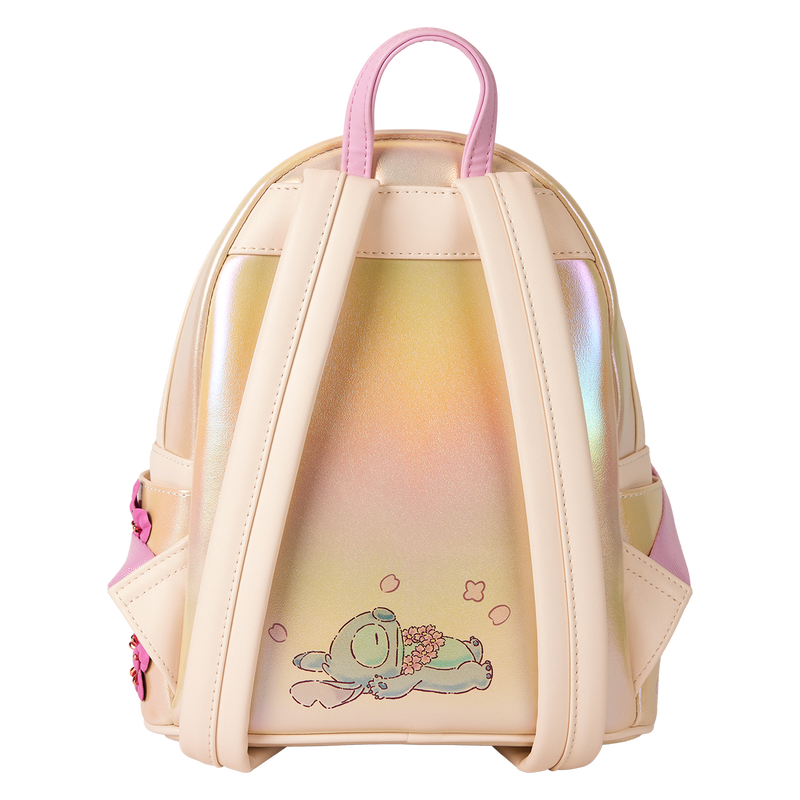 Stitch & Angel Cherry Blossom Heart Mini Backpack, , hi-res view 6