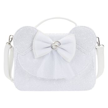 Minnie Mouse Sequin Wedding Crossbody Bag, Image 1
