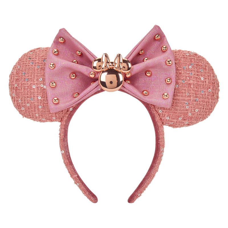Minnie Mouse Exclusive Glitter Tweed Ear Headband, , hi-res view 1