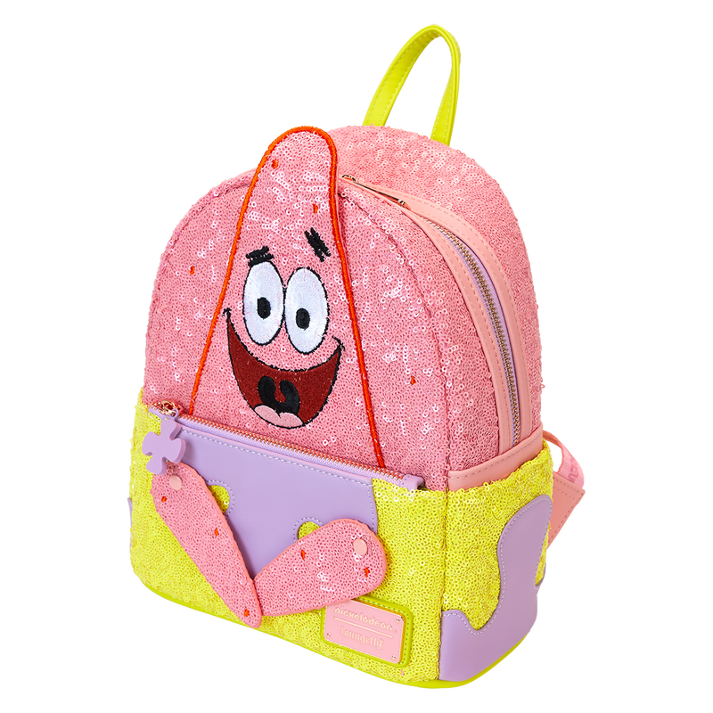 Limited Edition SpongeBob SquarePants Patrick Star Sequin Cosplay Mini Backpack, , hi-res view 6