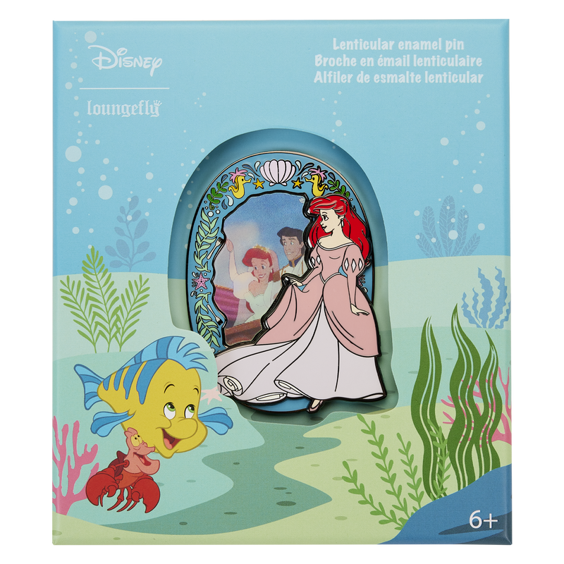 The Little Mermaid Ariel Princess Series 3" Collector Box Pin, , hi-res view 1