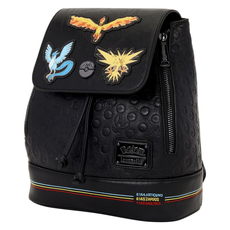 Pok&eacute;mon Legendary Birds and Beasts Drawstring Mini Backpack, , hi-res view 3