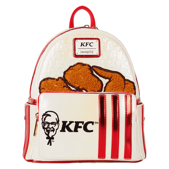 KFC Chicken Bucket Sherpa Mini Backpack, Image 1