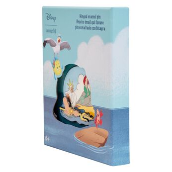 The Little Mermaid Triton's Gift Hinged Pin, Image 2