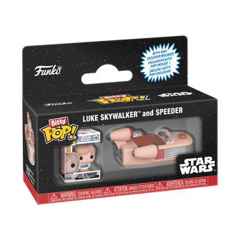 Bitty Pop! Pop! Rides Luke Skywalker and Speeder, Image 2