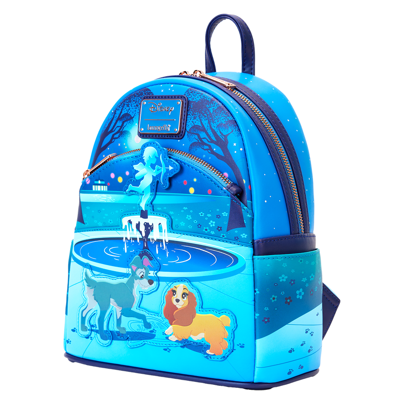 Lady and the Tramp 70th Anniversary Mini Backpack, , hi-res view 4