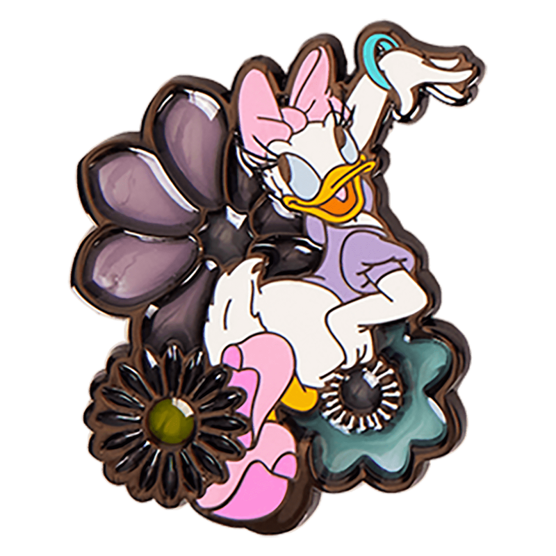 Daisy Duck 85th Anniversary Mystery Box Pin, , hi-res view 3