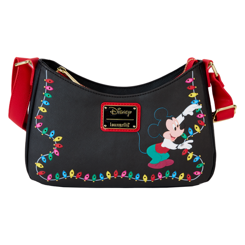 Buy Mickey Friends Holiday String Lights Light Up Crossbody Bag at Loungefly