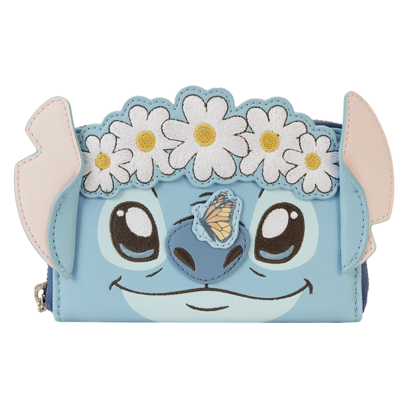 Buy Stitch Springtime Daisy Cosplay Zip Around Wallet at Loungefly.