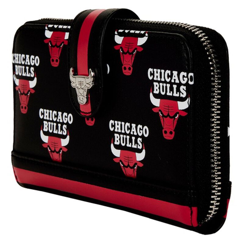 NBA Chicago Bulls Logo Zip Around Wallet, , hi-res image number 3