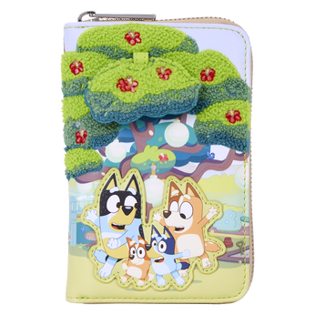 Bluey's Backyard Zip-Around Wallet, , hi-res view 1
