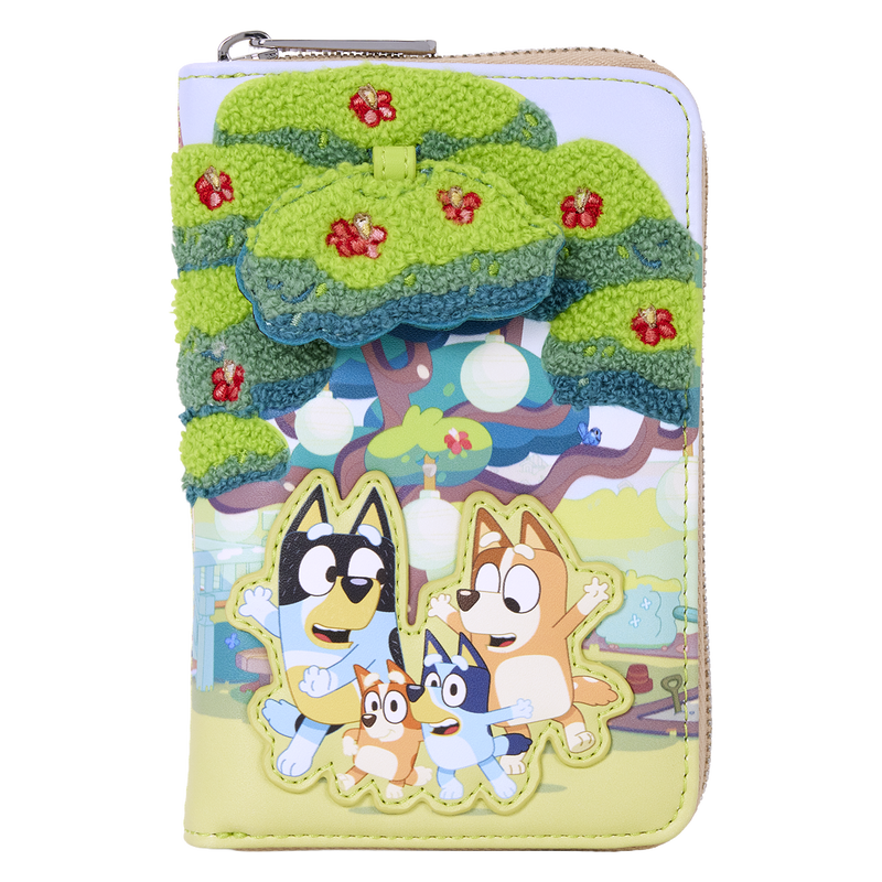 Bluey's Backyard Zip-Around Wallet, , hi-res view 1