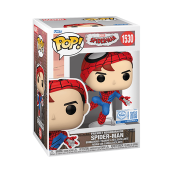 Pop! Friendly Neighborhood Spider-Man (Unmasked), Image 2