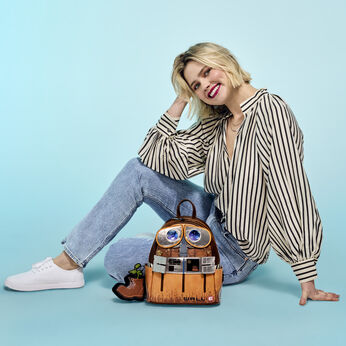 WALL-E Cosplay Lentincular Mini Backpack with Coin Bag, Image 2