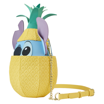 Stitch Shoppe Lilo and Stitch Figural Pineapple Crossbody Bag, Image 2
