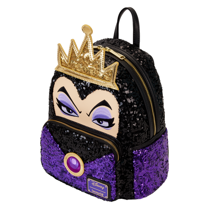 Snow White Evil Queen Exclusive Sequin Cosplay Mini Backpack, , hi-res view 5