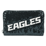 NFL Philadelphia Eagles Sequin Zip Around Wallet, , hi-res view 1