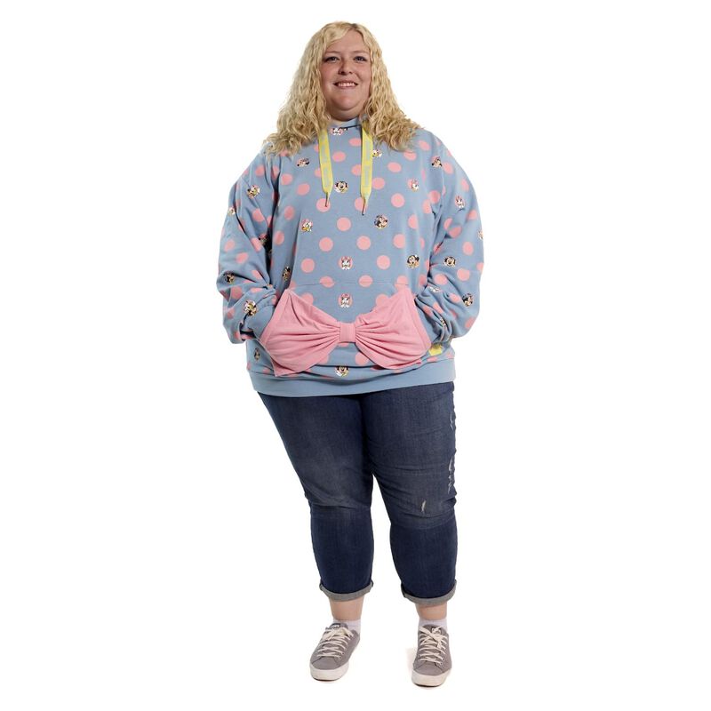 Minnie Mouse Pastel Polka Dot Unisex Hoodie, , hi-res view 12