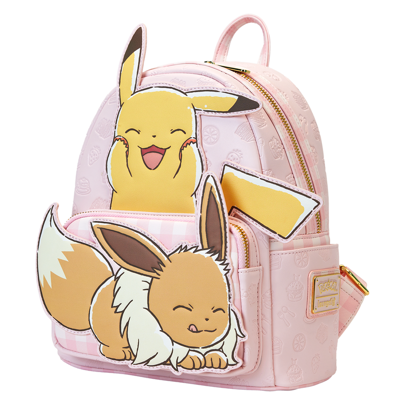 Pokémon Café Pikachu & Eevee Mini Backpack, , hi-res view 4