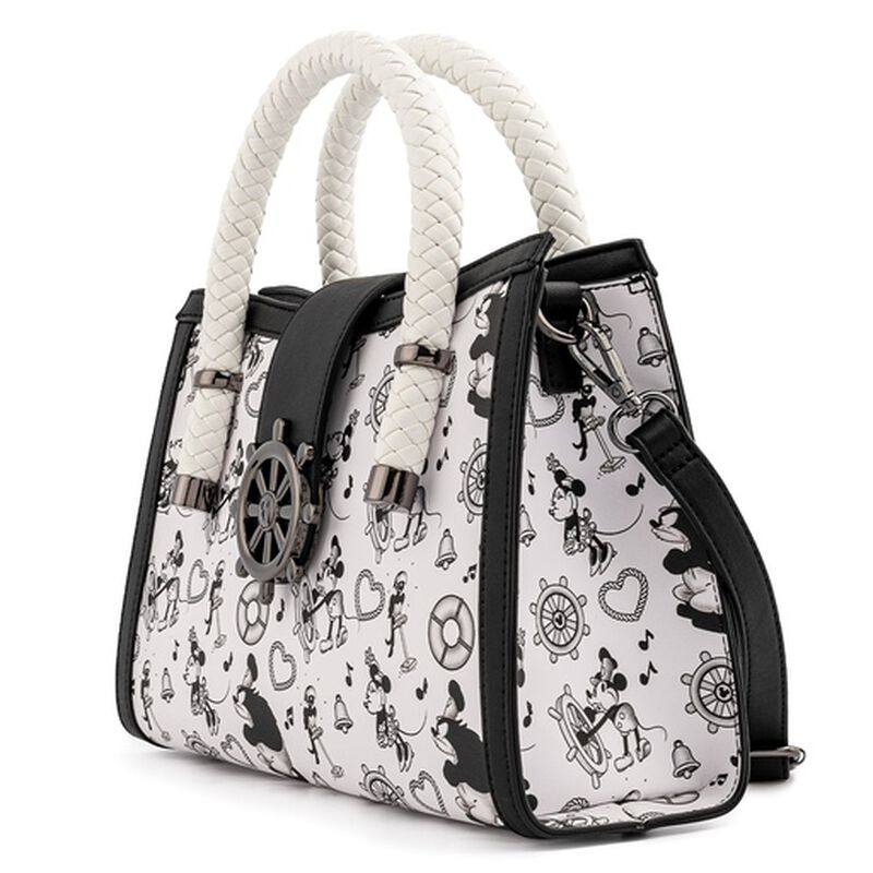 Disney Steamboat Willie Crossbody Bag, , hi-res view 3