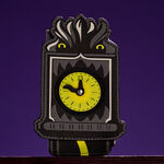 The Haunted Mansion Welcome Foolish Mortals Clock Glow Large Card Holder, , hi-res view 2