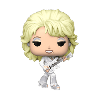Pop! Dolly Parton in White Pantsuit, Image 1