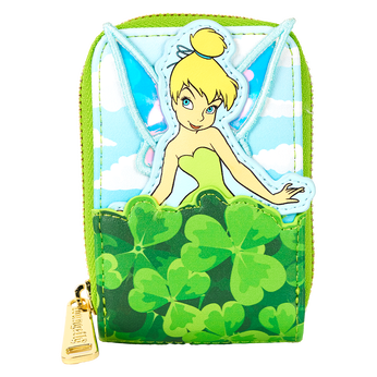 Peter Pan Tinker Bell Exclusive Clover Accordion Wallet, Image 1