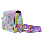 Lisa Frank Holographic Glitter Color Block Crossbody Bag, , hi-res view 4