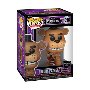 Pop! Freddy Fazbear with Pizza Launcher (Funko Fusion), Image 2
