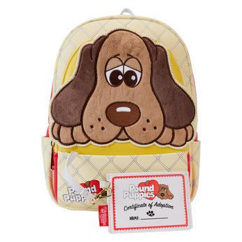 Pound Puppies 40th Anniversary Plush Mini Backpack with Card Holder, Image 2