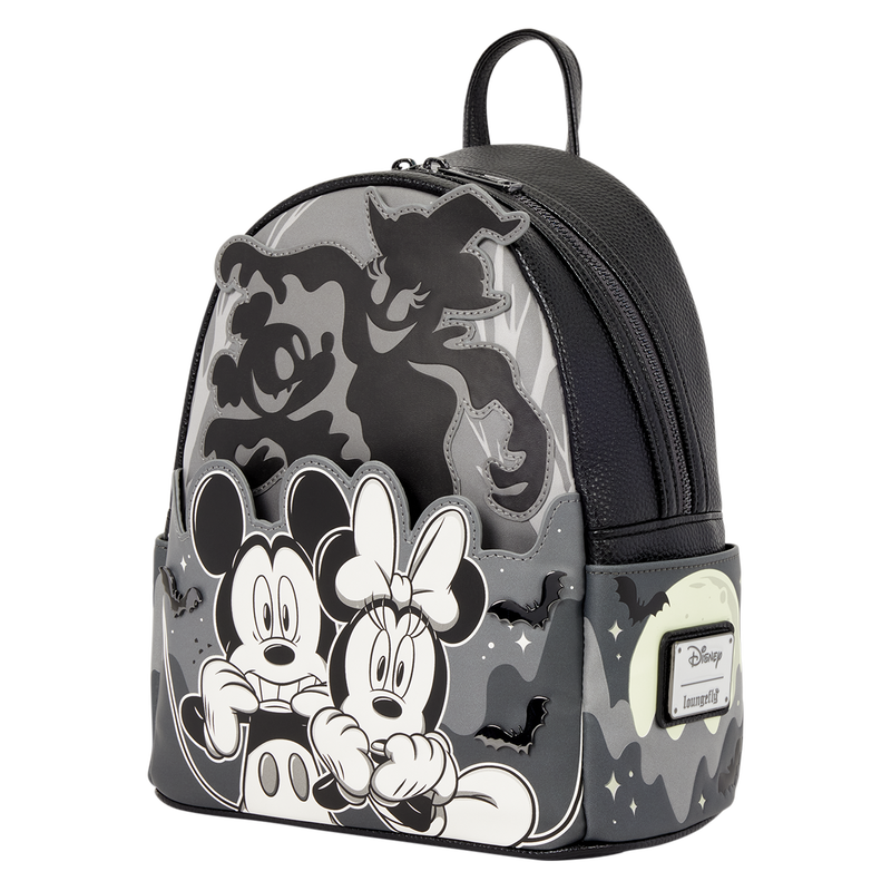 Mickey & Minnie Ghost Light-Up Glow Mini Backpack, , hi-res view 4