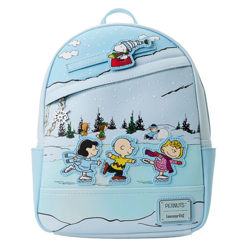 Charlie Brown Ice Skating Mini Backpack, , hi-res image number 3