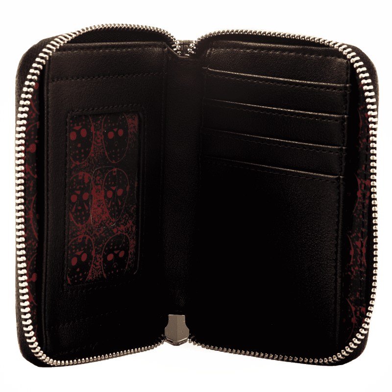 Friday the 13th Exclusive Jason Mask Zip Around Wallet, , hi-res view 4