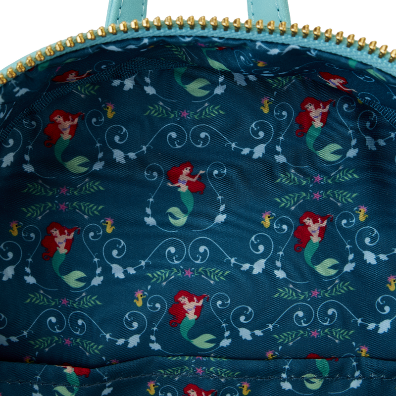 The Little Mermaid Ariel Princess Lenticular Mini Backpack, , hi-res view 7