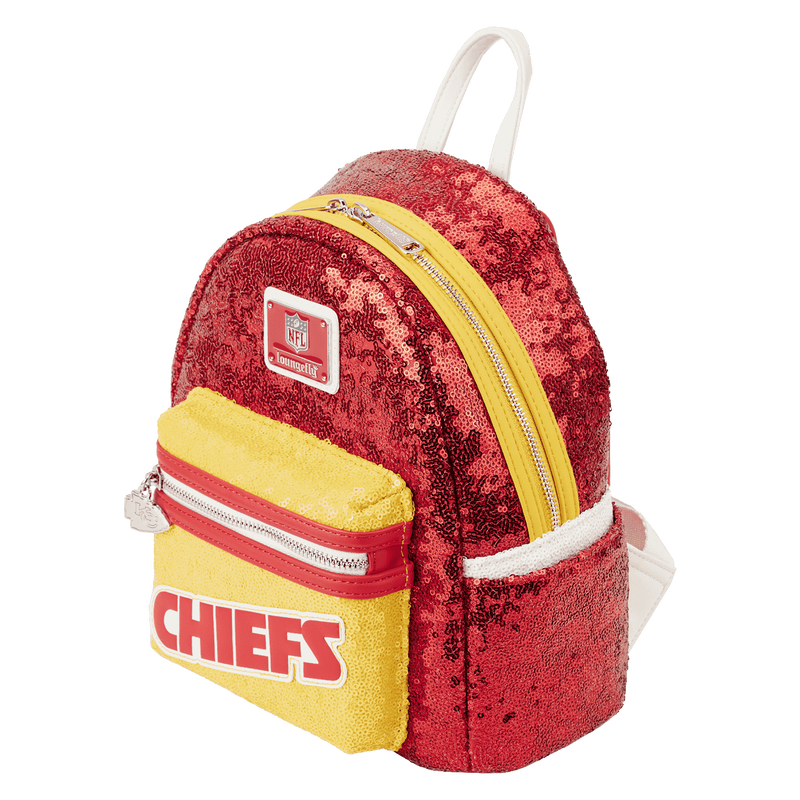 NFL Kansas City Chiefs Sequin Mini Backpack, , hi-res view 3