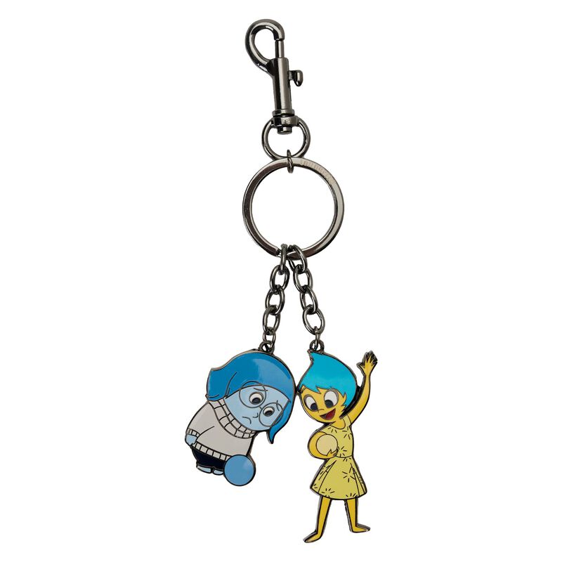 Inside Out Joy and Sadness Keychain, , hi-res image number 1