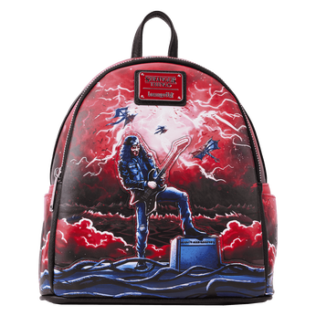 Stranger Things Eddie Munson Tribute Glow Mini Backpack, Image 1