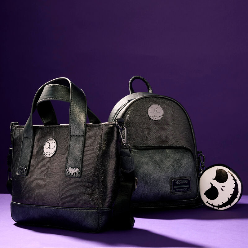 The Nightmare Before Christmas Exclusive Jack Skellington Textured Mini Tote Crossbody Bag, , hi-res view 3