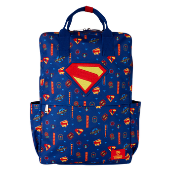 Superman All-Over Print Nylon Full-Size Backpack, Image 1