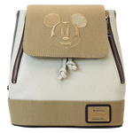 Mickey & Friends Canvas All-Over Print Drawstring Bucket Mini Backpack, , hi-res view 1