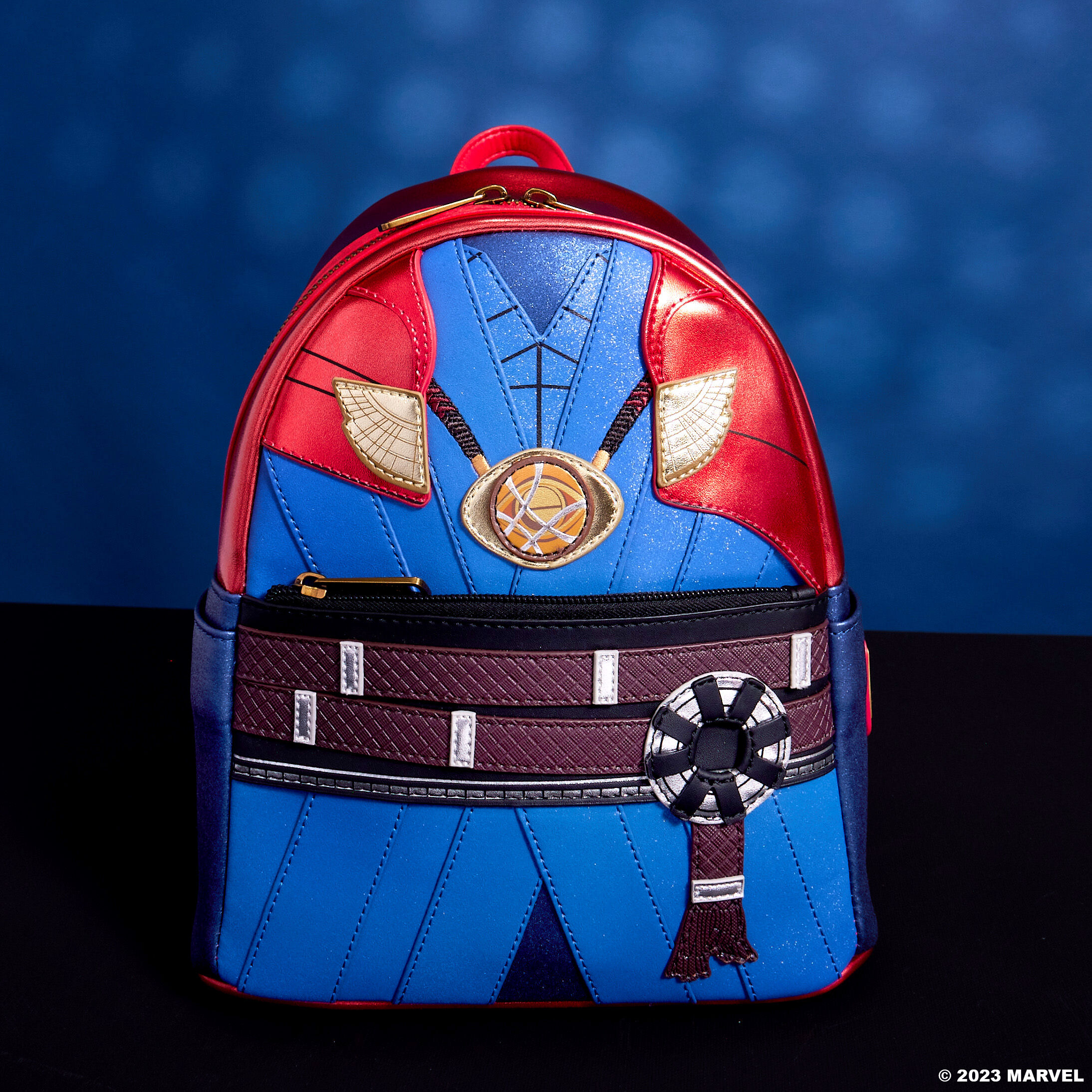 Marvel Metallic Doctor Strange Cosplay Mini Backpack