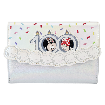 Disney100 Anniversary Celebration Cake Flap Wallet, Image 1